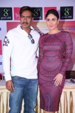 Kareena Kapoor, Ajay Devgan at Singham Returns Promotional Event in Mumbai on 8th Aug 2014